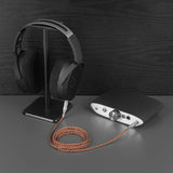 Geekria Apollo Copper Upgrade Cable Compatible with Sennheiser HD 490 PRO Plus/ HD 480 PRO Plus Headphones, 4.4mm Balanced to 4-Pin XLR Audio Cable, HiFi Replacement Cord (5.9ft / 1.8m)