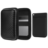 Geekria Hard Carrying Travel Case Compatible with Note AI & Note Pro Digital Recorder, Includes Silicone Protective Case and Travel Storage Box with Cable Storage (Black)