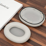 Geekria Replacement Ear Pads for Sony WH-1000XM6 Wireless Noise Canceling Headphones Ear Cushions, Repair Parts (Platinum Silver)
