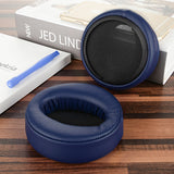 Geekria QuickFit Replacement Ear Pads for SONY MDR-XB950BT MDR-XB950B1 MDR-XB950/H Headphones Ear Cushions, Headset Earpads, Ear Cups Cover Repair Parts (Navy Blue)
