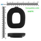 Geekria Sport Cooling-Gel Replacement Ear Pads Compatible with Astro A40 TR Headphones, Ear Cushions (Black)