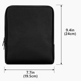 Geekria Elite Headphones Pouch, Soft Shell Replacement Protective Travel Carrying Bag with Cable Storage, Compatible with Bose QC Ultra II, JBL Tour ONE M3, B&O Beoplay H95 (Black)
