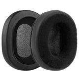 Geekria Comfort Protein Leather and Velour Replacement Ear Pads for SONY MDR-7506/ V6/ V7, WH-CH700N/ 710N/ 720N, HyperX Cloud Alpha/ Alpha S/ II/ Flight/ Stinger/ Mix Headphones (Black)