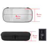 Geekria Speaker Case Compatible with Bose SoundLink Flex 2nd Gen, SoundLink Flex, Portable Speaker Case, Replacement Hard Shell Travel Carrying Bag with Cable Storage (Black)