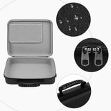 Geekria Audio Interface Carrying Case, Compatible with RØDE RØDECaster Duo, EVA Hard Shell Travel Bag (Dark Gray)