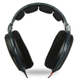 Geekria Mesh Fabric Headband Pad Compatible with Sennheiser HD600, HD580, HD650, HD660 S, Headphones Replacement Band, Headset Head Top Cushion Cover Repair Part (Black)