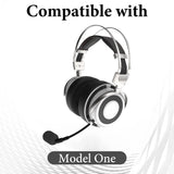 Geekria Apollo Silver-Plated Copper Upgrade Audio Cable Compatible with VZR Model One/MKII Gaming Headset, 3.5mm (1/8'') to Dual 3.5mm Replacement Headphones Cord (4.9 ft / 1.5 m)