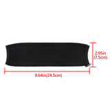 Geekria Flex Fabric Headband Cover Compatible with Jabra Elite 45h, Evolve2 65 UC, Evolve2 40 UC Headphones, Replacement Repair Part, Sweat Cover (Black)