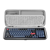 Geekria 90%-96% Keyboard Case, Hard Shell Travel Carrying Bag for 100 Keys Computer Mechanical Portable Keyboard, Compatible with AULA F99, EPOMAKER TH98 96%, Keychron K4/ K4 Pro/ V5/ Q5