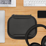 Geekria PRO Rugged Headphones Case Compatible with JBL TUNE 770NC/750/710BT, Live 770NC , Hard Shell, Durable, Multi-Layer Protection Travel Carrying Bag (Black)