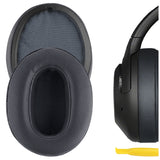 Geekria QuickFit Replacement Ear Pads for Sony WH-XB900N/ WH-CH710N/ WH-CH720N/ WH-RF400/ MDR-RF895RK Headphones Ear Cushions, Repair Parts (Grey)