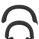 Geekria Silicone Headband Cover Compatible with Sony WH-1000XM5, WH1000XM5 Wireless Headphones, Head Top Cushion Pad Protector, Sweat Cover, Replacement Repair Part, Easy DIY Installation (Black)