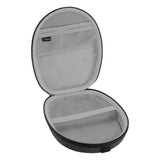 Geekria Shield Case Compatible with Jabra Elite45h, Evolve275, Evolve265, Evolve255, Evolve250, Evolve230 Case, Replacement Protective Hard Shell Travel Carrying Bag with Cable Storage (Grey)