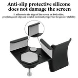 Geekria Clamp-On Headphone Holder for Monitor, Screen-Mount Gaming Headset Hanger Hook, Compatible with Sennheiser, Bose, Beats, Razer, HyperX, Sony Headphones (Black)