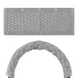 Geekria Knit Fabric Headband Cover Compatible with SONY WH-1000XM6/1000XM5/1000XM4/1000XM3, INZONE H3/H5/H7/H9 Beats Studio 3, Studio 2.0 Headphones, Replacement Repair Part (Grey)