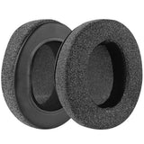 Geekria Comfort Linen Replacement Ear Pads for Audio-Technica ATH-M50XBT ATH-M50xBT2 ATH-M50X ATH-M60X M40X M30X M20X M10X ATH-ANC9 Headphones Ear Cushions, Ear Cups Cover Repair Parts (Dark Grey)