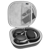 Geekria Shield Headphones Case Compatible with Bose QC Ultra II, QC 45/35II Gaming/25, Replacement Hard Shell Travel Carrying Bag with Cable Storage (Dark Grey)
