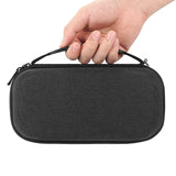 Geekria Speaker Case Compatible with Bose SoundLink Flex 2 Bluetooth, Replacement Hard Shell Travel Carrying Bag with Cable Storage (Dark Grey)