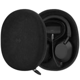 Geekria Elite Charging Headphones Case Compatible with Sony WH-1000XM6/1000XM5/CH720N and More, Replacement Hard Shell Travel Carrying Bag (Black) Without Power Bank