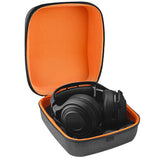 Geekria Shield Gaming Headset Case for Large-Sized Over-Ear Headphones, Replacement Hard Shell Travel Carrying Bag with Cable Storage, Compatible with Razer Kraken X, Corsair HS70, HS35