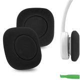 Geekria QuickFit Foam Replacement Ear Pads for Logitech H150 H151 H130 H250 Headphones Ear Cushions, Headset Earpads, Ear Cups Cover Repair Parts (Black)
