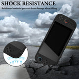 Geekria Silicone Protective Case Compatible with Nintendo Switch 2, Split Design Shockproof Anti-Scratch Shell, Game Accessories (Black)