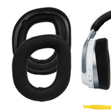 Geekria Comfort Mesh Fabric Replacement Ear Pads Compatible With Turtle Beach Stealth 700 Gen 3 Headphones, Ear Cushions (Black)