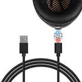 Geekria SNAP Connect Charger Cable Compatible with Sony WH-CH700N WH-1000XM2 MDR-XB950B1 XB950BT INZONE H5 INZONE H9 Charger, USB Replacement Magnetic Headphones Power Charging Cord (3ft/100cm)