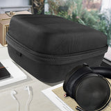 Geekria Shield Headphones Case Compatible with Sennheiser HD820, HD800S, HD800, HD700, HD660S2, HD660S, HD650 Case, Replacement Hard Shell Travel Carrying Bag with Cable Storage (Black)