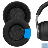 Geekria Sport Cooling Gel Replacement Ear Pads for Corsair Virtuoso RGB, Virtuoso RGB Wireless SE, Virtuoso RGB Wireless XT Headphones Ear Cushions, Headset Earpads, Ear Cups Repair Parts (Black)