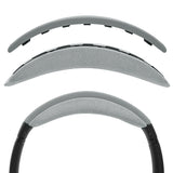 Geekria Lammy Velvet Headband Pad Compatible with Bose QuietComfort 35II Gaming, QC35II/ QC35/ QC45/ QC SE Headphones, Replacement Band Repair Part (Grey)