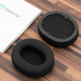 Geekria Mesh Fabric Replacement Ear Pads Compatible with Sony INZONE H7 (WH-G700), INZONE H9 (WH-G900N) Headphones Ear Cushions, Repair Parts (Black)