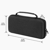 Geekria Hard Shell Travel Case Compatible with Teenage Engineering EP-136, Audio Mixer Carrying Bag (Dark Gray)