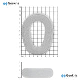 Geekria Linen Replacement Ear Pads Compatible with Logitech G321, G430 Headphones, Comfort-Fit Easy Installation Ear Cushions, Headset Earpads, Ear Cups Cover Repair Parts (Gray)