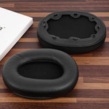 Geekria QuicFit Replacement Ear Pads for Sony INZONE H7 (WH-G700), INZONE H9 (WH-G900N) Headphones Ear Cushions, Repair Parts (Black)