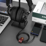 Geekria Audio Cable Compatible with ATH-M70x/M60x/M50x/M40x Headphones, 2.5mm Aux Replacement Stereo Cord (4 ft/1.2 m)