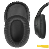 Geekria QuickFit Replacement Ear Pads for Sony WH-CH700N, WH-CH710N, WH-CH720N Headphones Ear Cushions, Headset Earpads, Ear Cups Cover Repair Parts (Dark Grey)