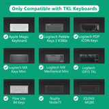 Geekria Vegan Leather Desk Mat with Keyboard Dust Cover, Non-Slip Waterproof Large Desktop Protector Pad, Laptop Desk Pad for Office Gaming (35.4" x 16.1" Black)