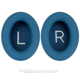 Geekria Replacement Ear Pads for Bose QuietComfort New QC, QC45, QC35 II, QC35 II Gaming, QC35, QC25, QC15, QC SE, SoundLink AE2, SoundTrue, AE2, AE2i, AE2w (Twilight Blue)