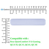 Geekria Headband Pad Compatible with Bose QuietComfort 35 ii Gaming, QC35II/ QC35/ QC45/ QCSE Headphones Replacement Band Repair Part (Light Blue)