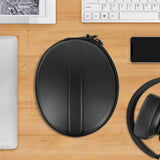 Geekria Shield Headphones Case Compatible with Skullcandy Crusher ANC/Evo/360, Hesh 3, Venue, Replacement Hard Shell Travel Carrying Bag with Cable Storage (Black)