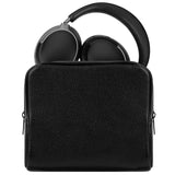 Geekria Elite Headphones Pouch, Soft Shell Replacement Protective Travel Carrying Bag with Cable Storage, Compatible with Bose QC Ultra II/45/35II/SC and More (Black)