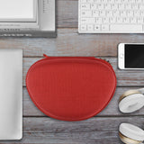 Geekria Shield Headphones Case Compatible with Sennheiser Momentum 2.0, Logitech H900, H800, H600 Case, Replacement Hard Shell Travel Carrying Bag with Cable Storage (Luxe Red)