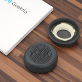 Geekria Replacement Ear Pads for Logitech Zone Wired (981-000871), Zone 750 (981-001229) ( Not Compatible with Zone Wireless ) Headphones Ear Cushions, Repair Parts (Titanium)