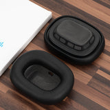 Geekria Elite Sheepskin Replacement Ear Pads for Apple AirPods MAX (A2096)/MAX2 (A3184) Headphones Ear Cushions, Repair Parts (Black)