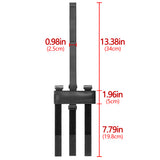 Geekria Universal Portable Bluetooth Speaker Mounts Compatible with JBL, Bose, Sony, Anker Bluetooth Speaker, with Adjustable Strap, for Railing Holder Bar Rail, Fits Motion, Outdoor, Golf Cart