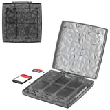 Geekria Game Card Case Compatible with Nintendo Switch, OLED,12 Slots Storage Protective Box with 2 SD Cards Holder
