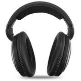 Geekria Velour Headband Pad Compatible with Sennheiser HD 598/ 598SE/ 598CS/ 595/ 569/ 559/ 558/ 555/ 518/ 515, Game ONE, PC360, PC373D Headphones, Replacement Band Repair Part (Black)