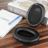 Geekria QuickFit Replacement Ear Pads for HyperX Cloud Flight, Cloud Flight S, Cloud Stinger Gaming Headphones Ear Cushions, Headset Earpads, Ear Cups Cover Repair Parts (Black )