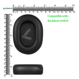Geekria QuickFit Replacement Ear Pads Compatible with Plantronics BackBeat GO 810 Wireless Headphones, Repair Parts (Black)